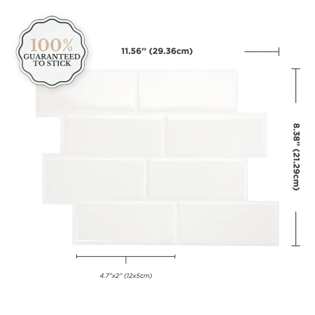 TileLux - Peel & Stick Smart Tiles Rectangle
