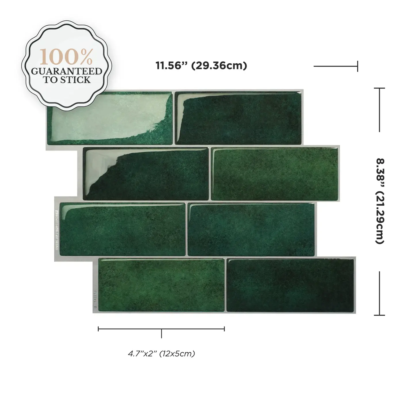 TileLux - Peel & Stick Smart Tiles Rectangle