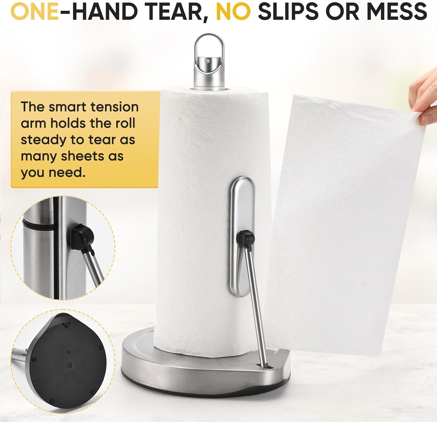 2-in-1 Kitchen Towel Holder & Spray